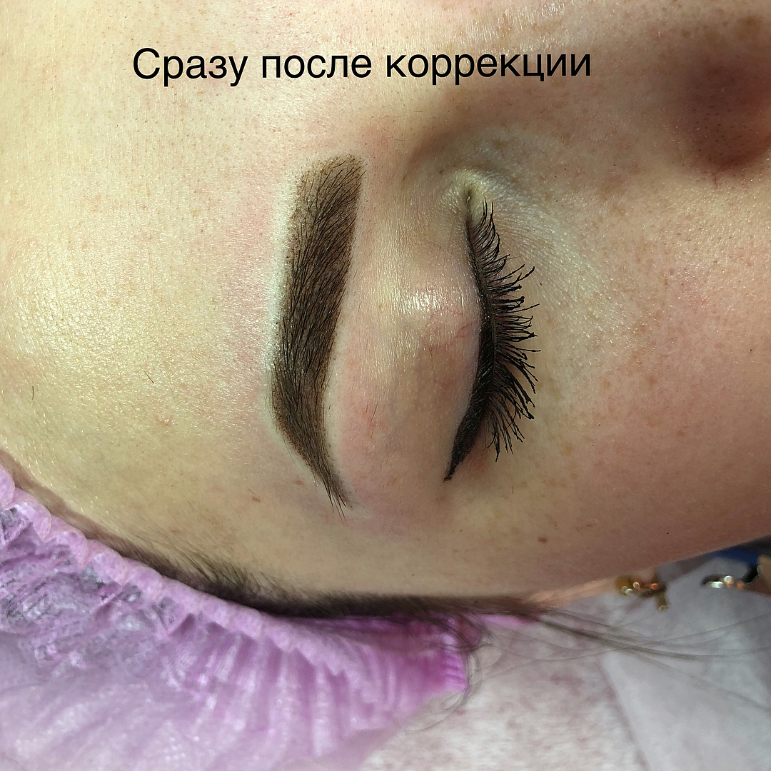 Перманентный макияж до и после его коррекции | Хабаровск