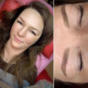Перманентный макияж бровей  | После первичной процедуры | Хабаровск