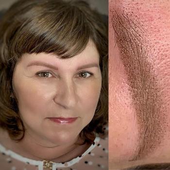 Перманентный макияж бровей | Фото и видео после первичной процедуры