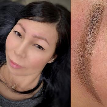 Отзыв о перманентном макияже бровей в Хабаровске | Азиатская внешность