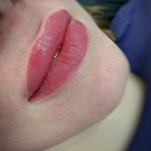Перманентный макияж губ в Хабаровске | Фото до и после