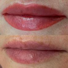 Отзыв клиента о работе | Перманентный макияж губ в Хабаровске