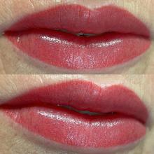 Перманентный макияж губ после коррекции в Хабаровске | Глущенко Оксана