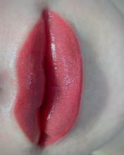 Пудровый макияж губ Хабаровск