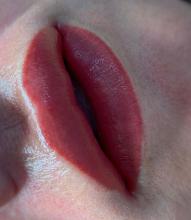 Перманент губ после процедуры в Хабаровске